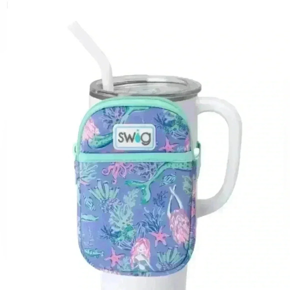 NEW Swig Life Under the Sea Mega Mug Pouch ~ 🧜‍♀️ - Picture 2 of 5